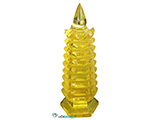 Tháp văn xương pha lê vàng 9 tầng