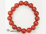 Vòng đeo tay phong thủy đá mã não đỏ